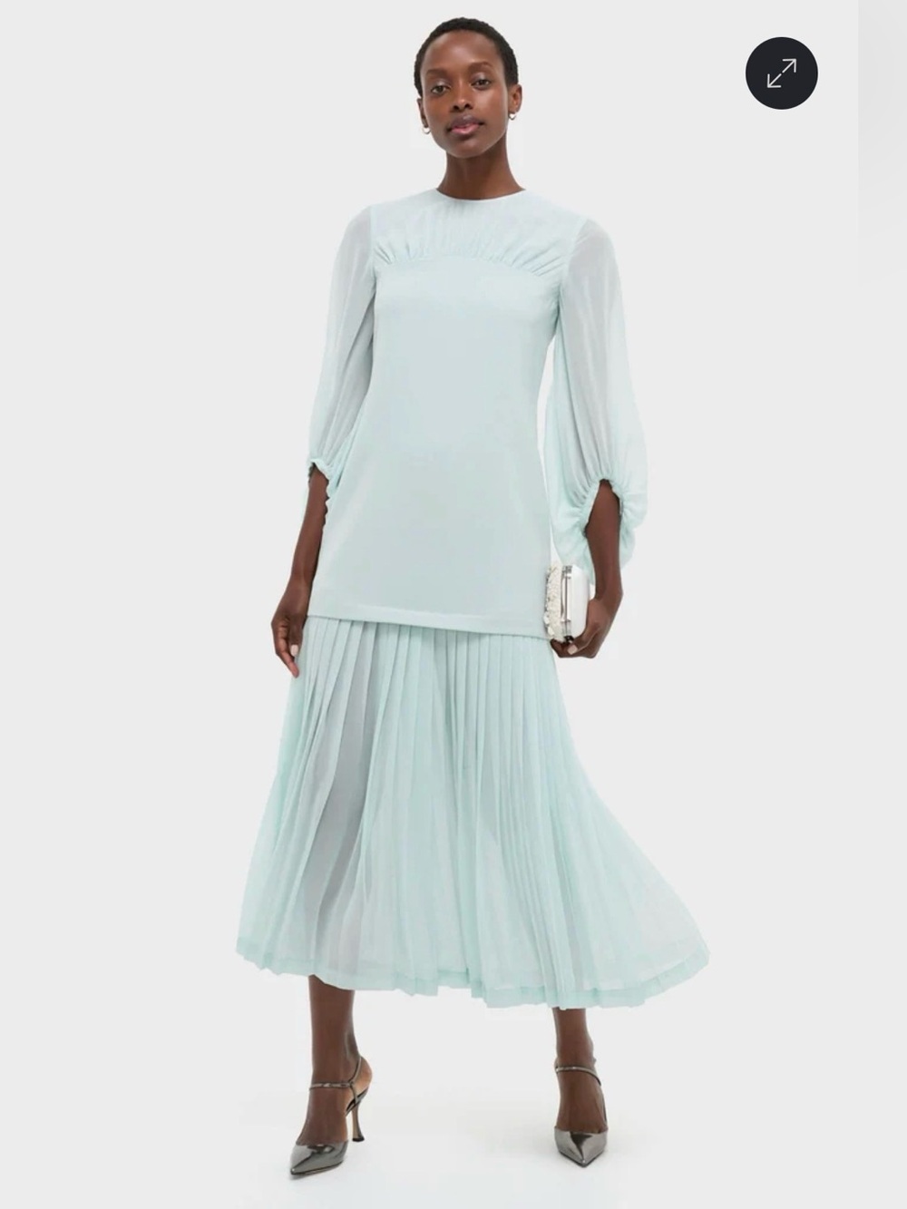 Tuckernuck Ice Blue Lorraine Dress